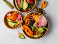 Dehydrated vegetables
